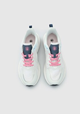Lumberjack Melan Beyaz Deri Kadın Sneaker