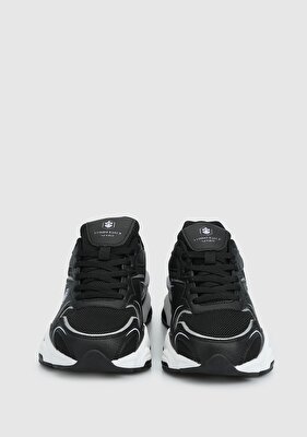 Lumberjack Madax Siyah Deri Kadın Sneaker
