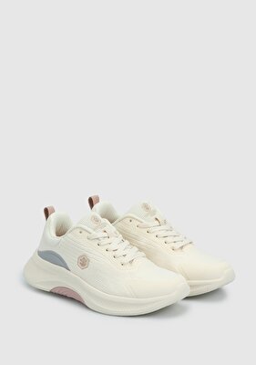 Lumberjack Close Kırık Beyaz Kadın Sneaker