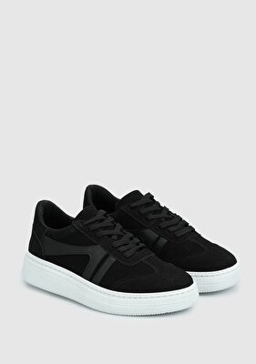 Provoq Siyah Kadın Sneaker