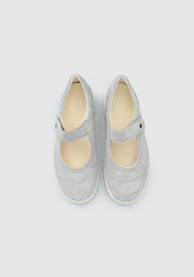 Legero Gri Deri Kadın Sneaker