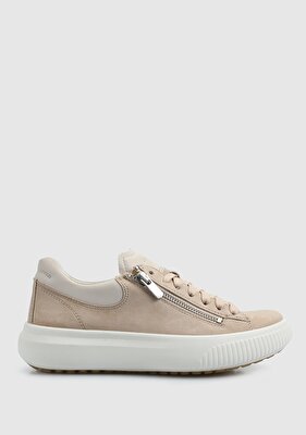 Legero Bej Deri Kadın Sneaker
