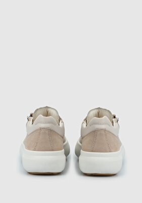 Legero Bej Deri Kadın Sneaker