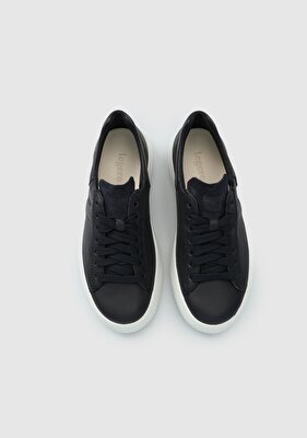 Legero Lacivert Deri Kadın Sneaker