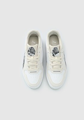 Puma Carina Street Snake Chic Beyaz Kadın Sneaker 40161101 