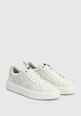 Provoq Krem Deri Erkek Sneaker