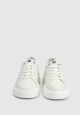 Provoq Krem Deri Erkek Sneaker