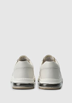 Provoq Beyaz Deri Erkek Sneaker