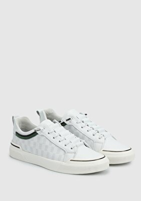 Provoq Beyaz Deri Erkek Sneaker