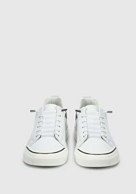 Provoq Beyaz Deri Erkek Sneaker