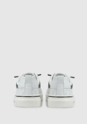 Provoq Beyaz Deri Erkek Sneaker