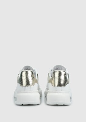Provoq Beyaz Deri Kadın Sneaker