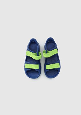 Superfit Mavi Erkek Çocuk Düz Sandalet