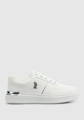 U.S. Polo Assn. Alka Beyaz Kadın Sneaker