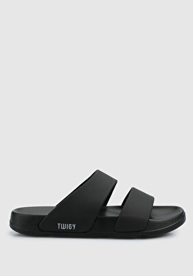 Twigy Siyah Erkek Plaj Terliği