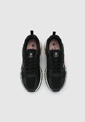 Lumberjack Chuck Siyah Deri Kadın Sneaker