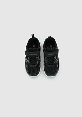 Lumberjack Bulk Siyah Deri Erkek Çocuk Sneaker