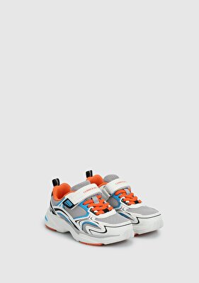 Lumberjack Bulk Beyaz Deri Erkek Çocuk Sneaker