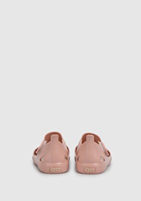 Igor Pembe  Düz Sandalet