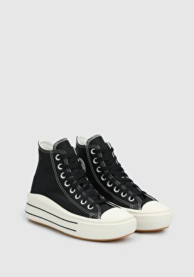 Converse Chuck Taylor All Star Move Siyah Kadın Sneaker A12585C 