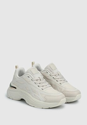 U.S. Polo Assn. Gelda Bej Kadın Sneaker