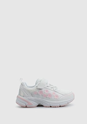 Lumberjack Flower Beyaz Kız Çocuk Sneaker