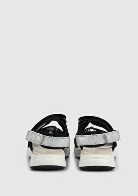 Legero Siyah Deri Kadın Düz Sandalet