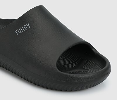 Twigy Siyah Erkek Plaj Terliği