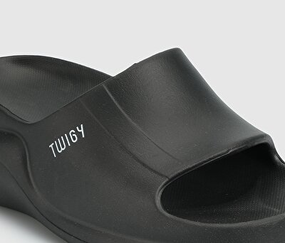 Twigy Siyah Kadın Plaj Terliği