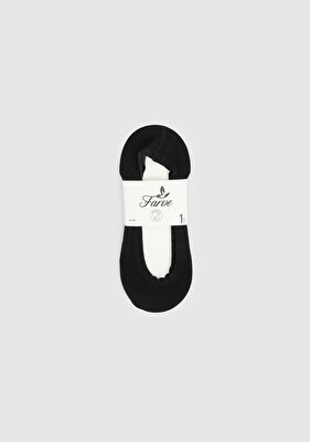 FARVE Siyah  Farve FRV14 Siyah Pamuklu Babet