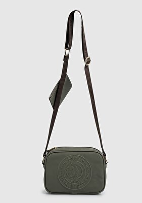 U.S. Polo Assn. Haki Kadın Çapraz Çanta