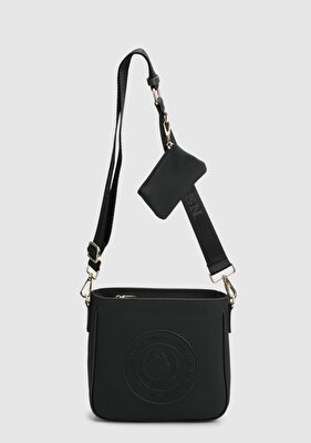 U.S. Polo Assn. Siyah Kadın Çapraz Çanta