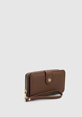 U.S. Polo Assn. Kahve Kadın Cüzdan