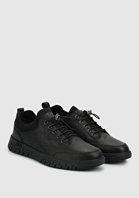 Dockers Siyah Deri Erkek Sneaker