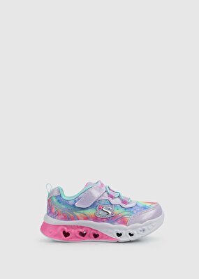 Skechers 303253N LVAQ FLUTTER HEART LİGHTS - GROOVY SWİRL