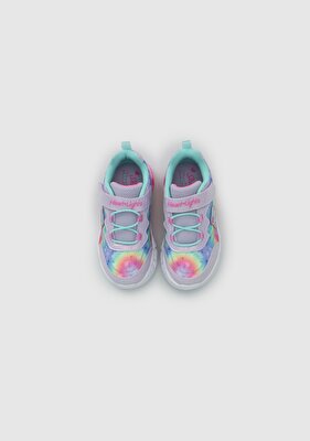 Skechers 303253N LVAQ FLUTTER HEART LİGHTS - GROOVY SWİRL