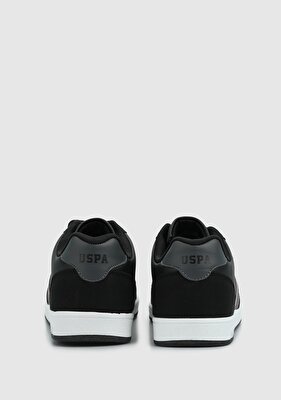 U.S. Polo Assn. Kares Siyah Erkek Sneaker