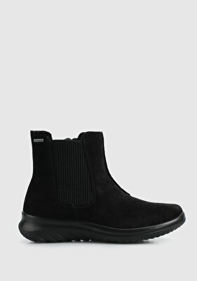 Legero Siyah Deri Kadın Outdoor Bot