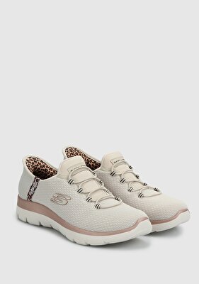 Skechers Ntmt Summıts Leopard Chıc Bej Kadın Sneaker 150275Tk 