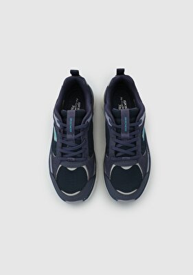 Skechers Nvy D'Lux Walker 2.0 Lacivert Kadın Sneaker 150008 