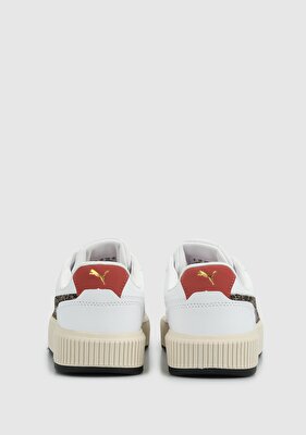 Puma E6Carina Mia Animal Flair Beyaz Kadın Sneaker 40351501 