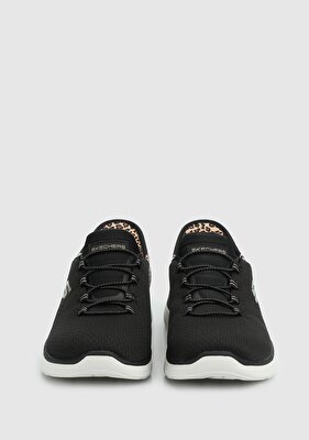 Skechers Bkmt Summıts Leopard Chıc Siyah Kadın Sneaker 150275Tk 