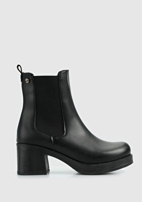 Provoq Siyah Kadın Bootie