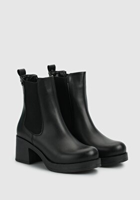 Provoq Siyah Kadın Bootie