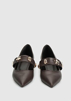 Provoq Kahve Kadın Ayakkabı