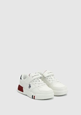 U.S. Polo Assn. Uttes Beyaz Erkek Çocuk Sneaker
