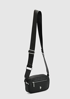 U.S. Polo Assn. Siyah Kadın Çapraz Çanta