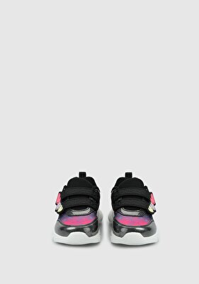 Lumberjack Bow Siyah Kız Çocuk Sneaker