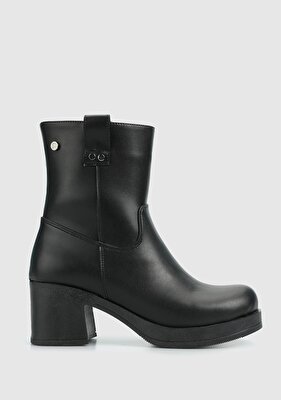 Provoq Siyah Kadın Bootie
