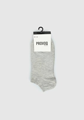 Provoq Gri  Provoq Çorap Gri Tekli 39-44
